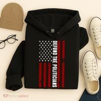 Defund The Politicians US Flag Hoodie thumb 4