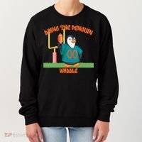 Doing The Penguin Waddle Football Touchdown Celebration Women's Sweatshirt thumb 0