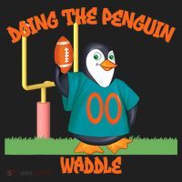 Doing The Penguin Waddle Football Touchdown Celebration Women's Sweatshirt thumb 2