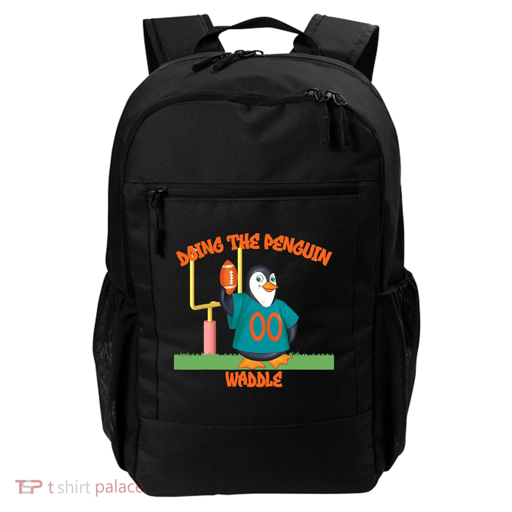 Doing The Penguin Waddle Football Touchdown Celebration Backpack