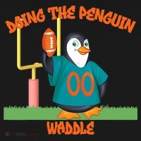 Doing The Penguin Waddle Football Touchdown Celebration Tote Bag thumb 4
