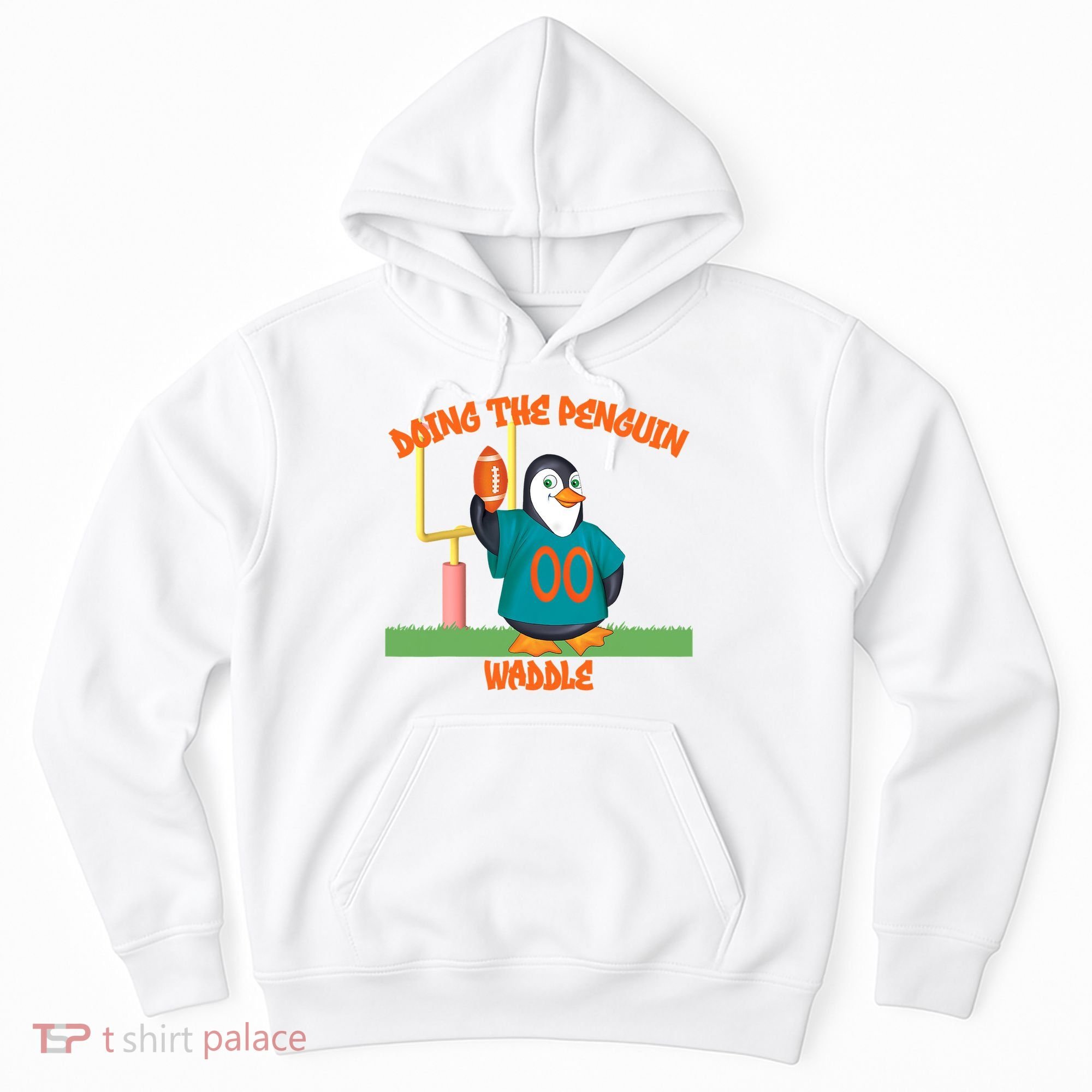 Doing The Penguin Waddle Football Touchdown Celebration Hoodie