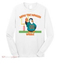Doing The Penguin Waddle Football Touchdown Celebration Long Sleeve Shirt thumb 0