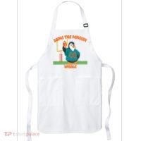 Doing The Penguin Waddle Football Touchdown Celebration Apron thumb 0