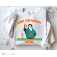 Doing The Penguin Waddle Football Touchdown Celebration Sweatshirt thumb 2
