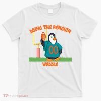 Doing The Penguin Waddle Football Touchdown Celebration T-Shirt thumb 0