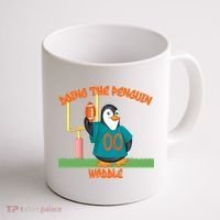 Doing The Penguin Waddle Football Touchdown Celebration Coffee Mug thumb 1