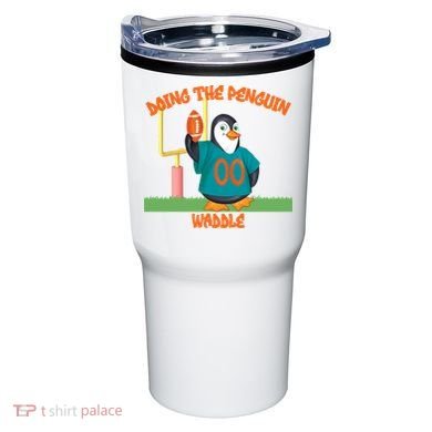 Doing The Penguin Waddle Football Touchdown Celebration Tumbler