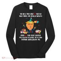 Donald Trump President Funny 60th Birthday Trump Birthday  Long Sleeve Shirt thumb 0