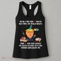 Donald Trump President Funny 60th Birthday Trump Birthday  Women's Tank Top thumb 3