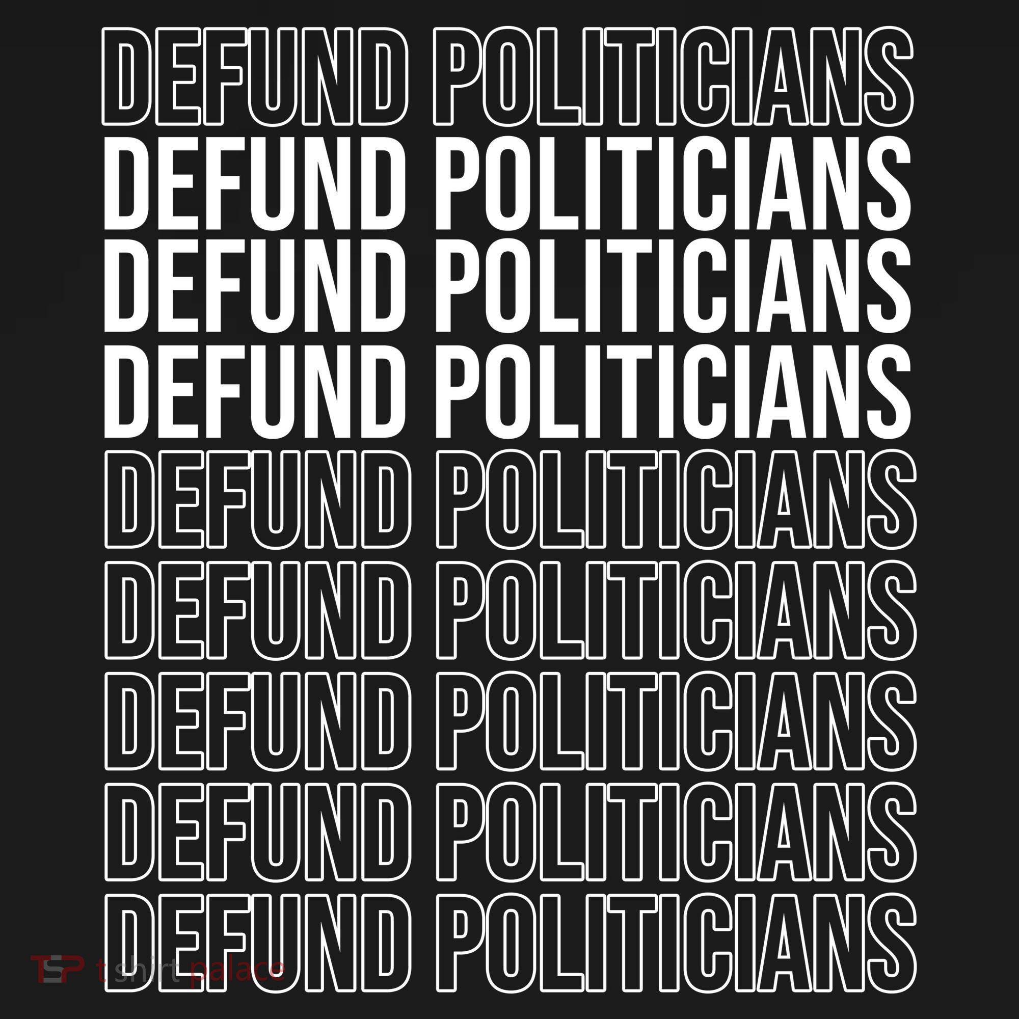 Defund The Politicians Grocery Bag Spoof Toddler Hoodie