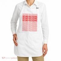 Defund The Politicians Grocery Bag Spoof Apron thumb 2