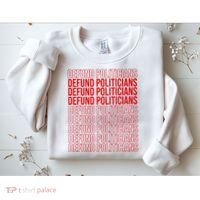 Defund The Politicians Grocery Bag Spoof Sweatshirt thumb 2