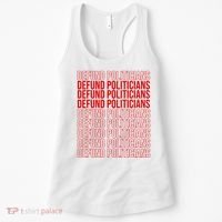 Defund The Politicians Grocery Bag Spoof Women's Tank Top thumb 0