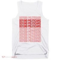 Defund The Politicians Grocery Bag Spoof Tank Top thumb 0