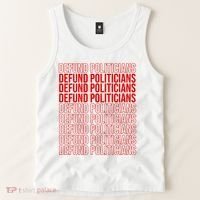 Defund The Politicians Grocery Bag Spoof Tank Top thumb 2