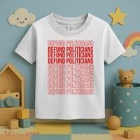 Defund The Politicians Grocery Bag Spoof Toddler T-Shirt thumb 3