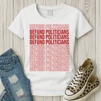 Defund The Politicians Grocery Bag Spoof Women's T-Shirt thumb 3