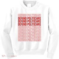 Defund The Politicians Grocery Bag Spoof Kids Sweatshirt thumb 0