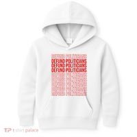 Defund The Politicians Grocery Bag Spoof Kids Hoodie thumb 0