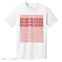 Defund The Politicians Grocery Bag Spoof Kids T-Shirt thumb 0
