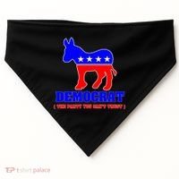 Democrat The Party You Can't Trust USA-Made Doggie Bandana thumb 0