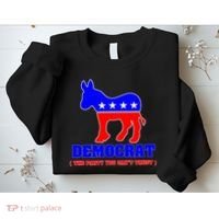 Democrat The Party You Can't Trust Sweatshirt thumb 2