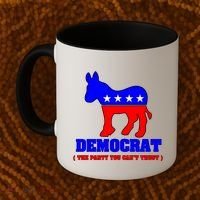 Democrat The Party You Can't Trust Coffee Mug thumb 2