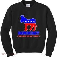 Democrat The Party You Can't Trust Kids Sweatshirt thumb 0