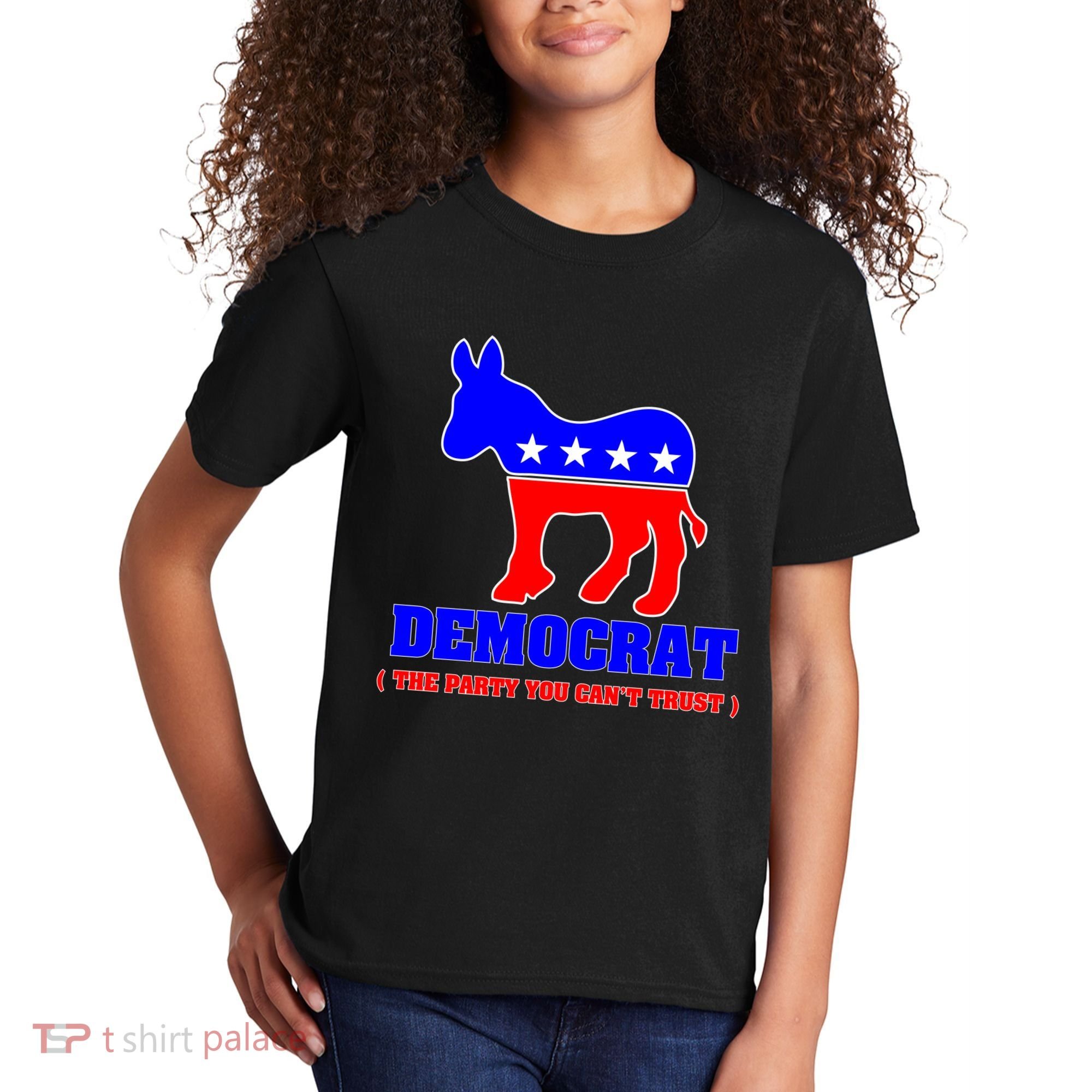 Democrat The Party You Can't Trust Kids T-Shirt