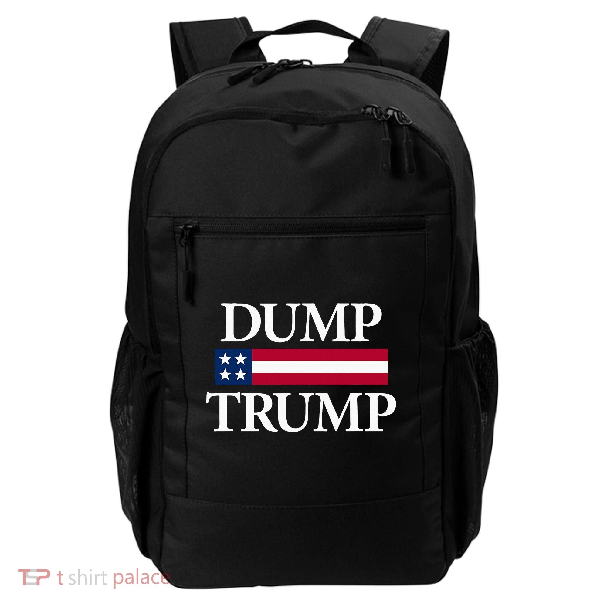 Dump Trump Political Backpack