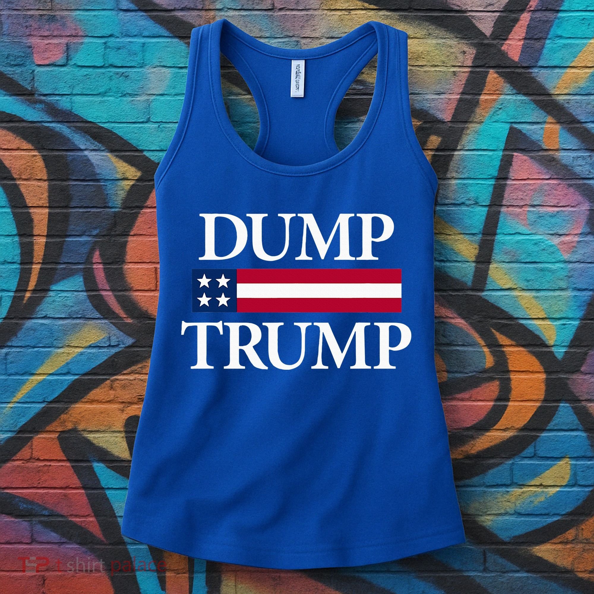 Dump Trump Political Women's Tank Top