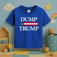 Dump Trump Political Toddler T-Shirt thumb 3