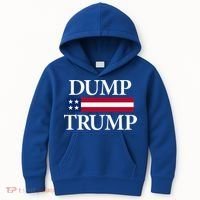 Dump Trump Political Kids Hoodie thumb 0