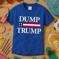 Dump Trump Political Kids T-Shirt thumb 3