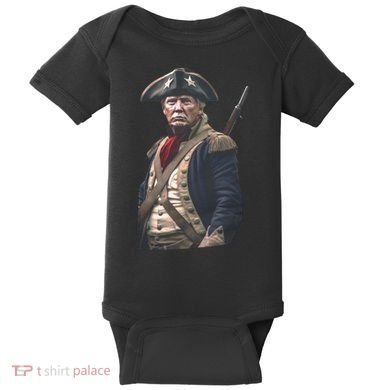 Donald Trump Patriot Baby Bodysuit