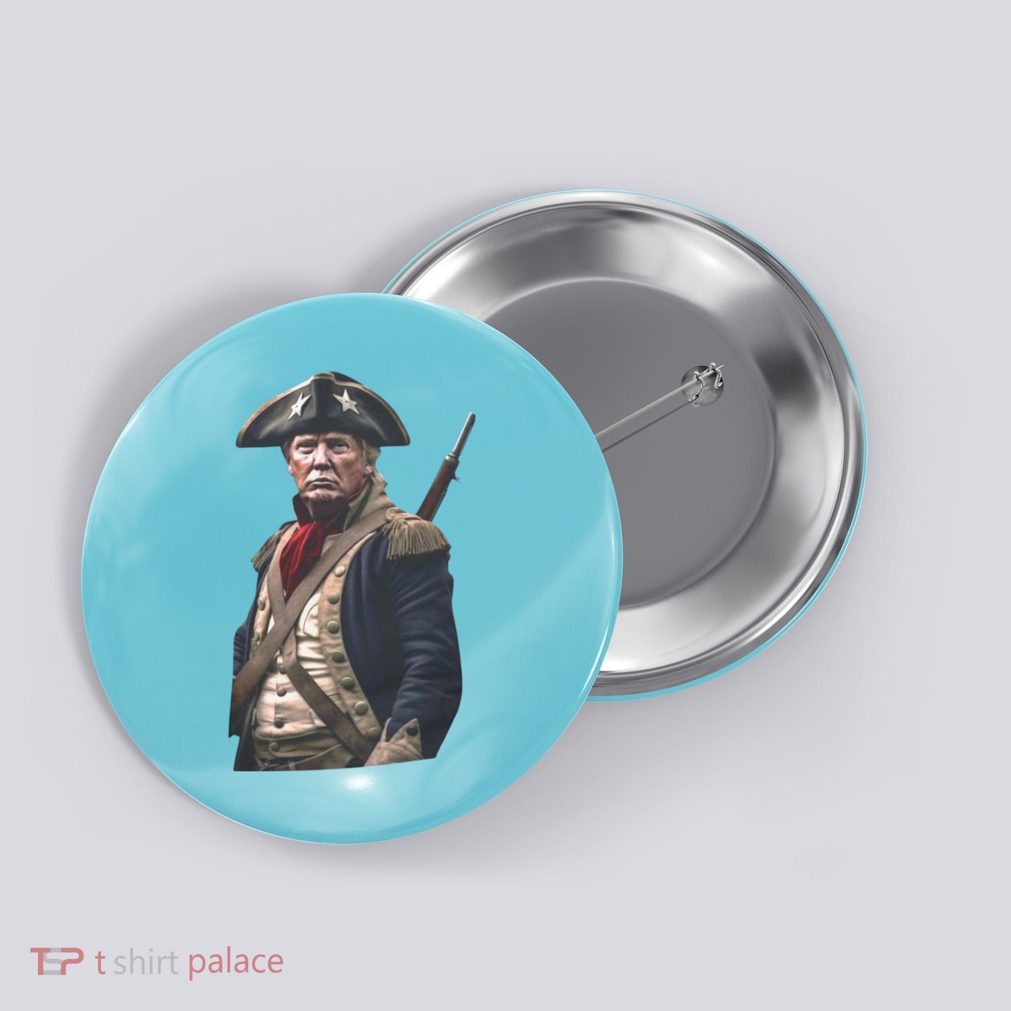 Donald Trump Patriot Button