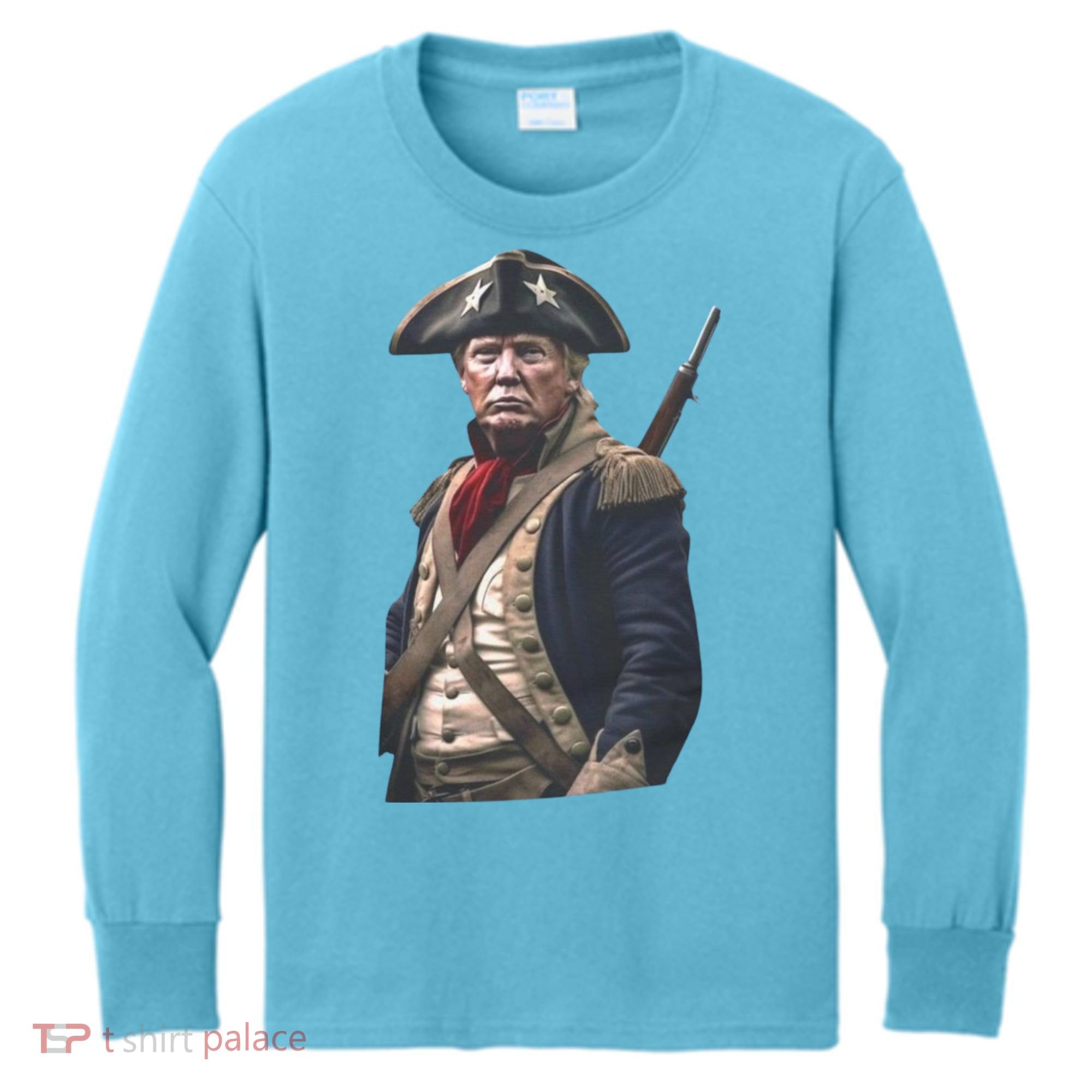 Donald Trump Patriot Kids Long Sleeve Shirt