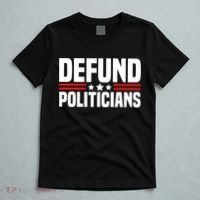 Defund The Politicians Patriotically Politics Libertarian T-Shirt thumb 5