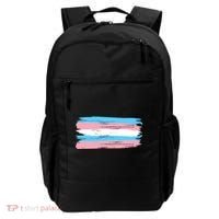Distressed Transgender Pride Flag Backpack thumb 0