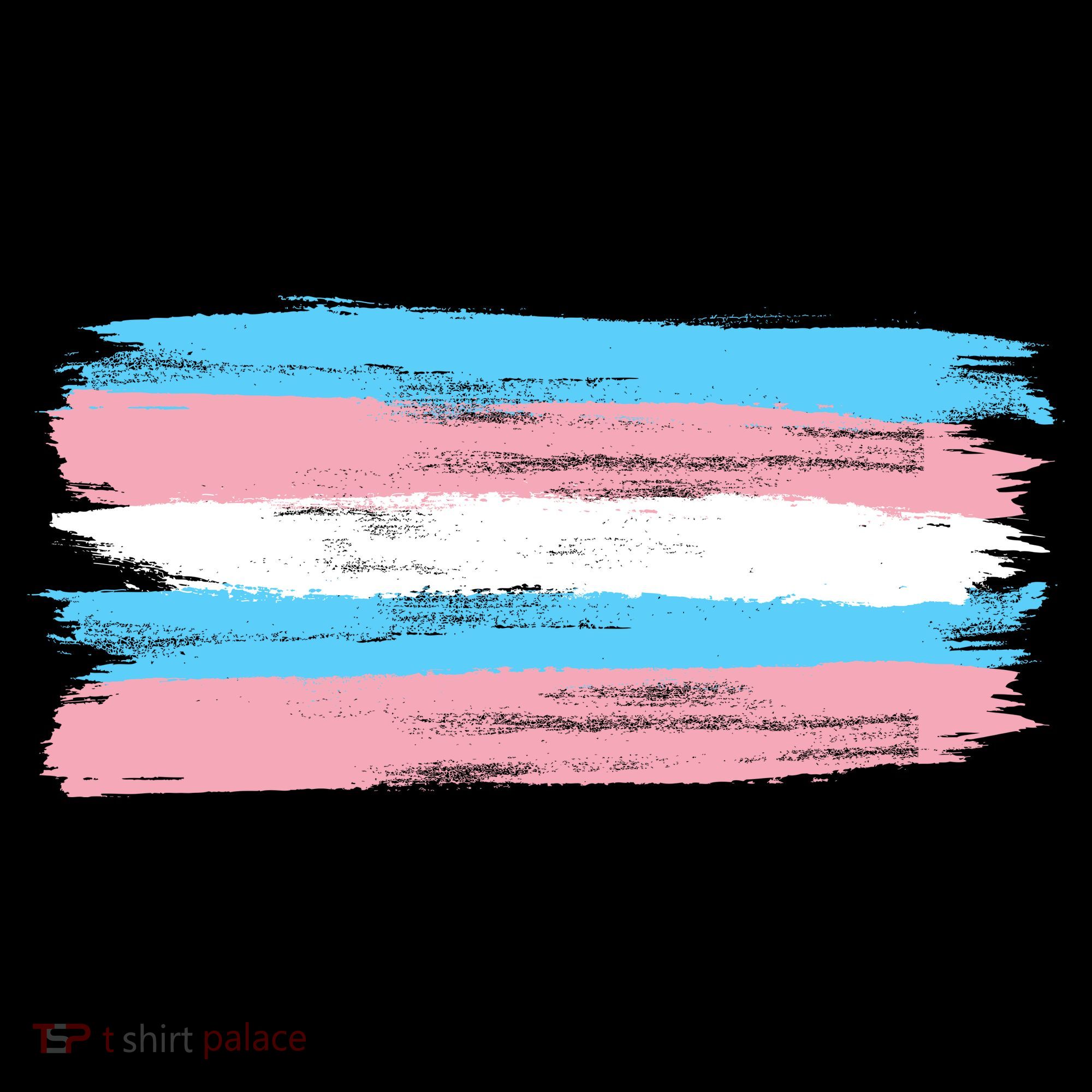 Distressed Transgender Pride Flag Coffee Mug
