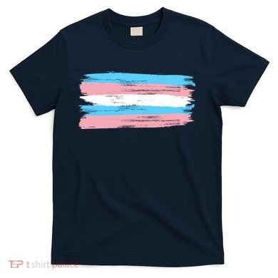 Distressed Transgender Pride Flag T-Shirt