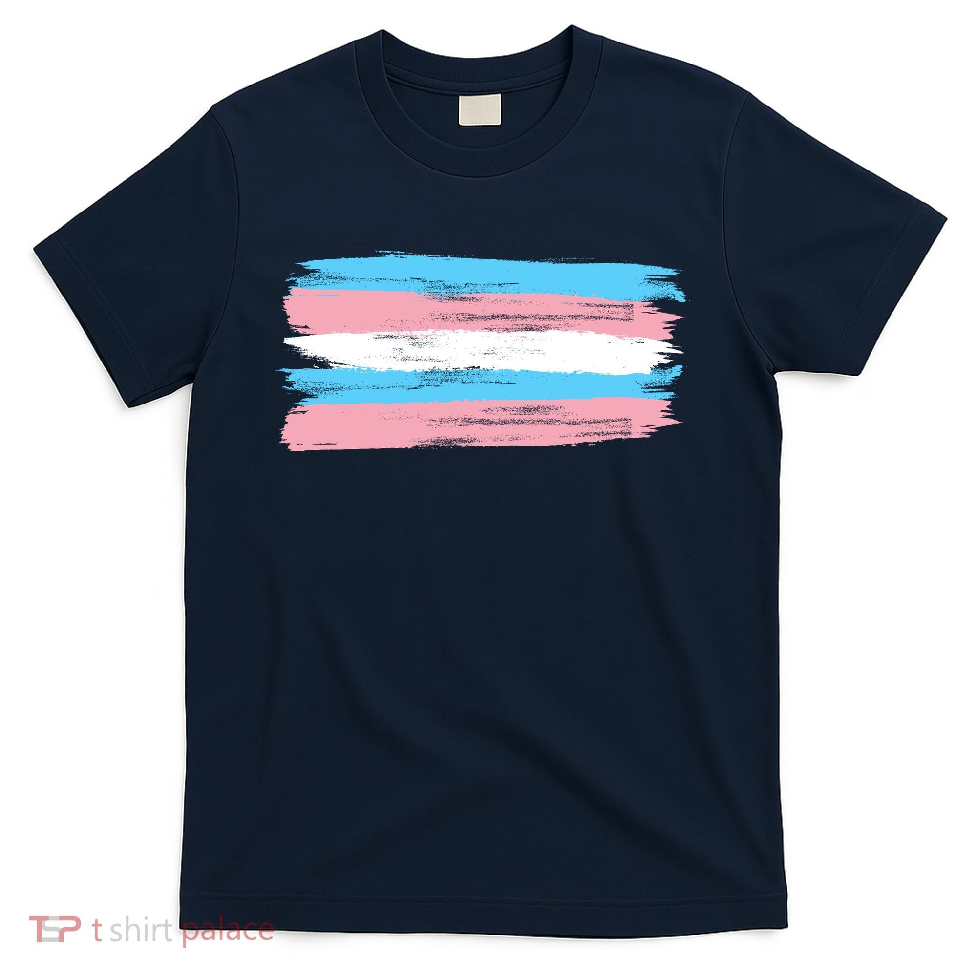 Distressed Transgender Pride Flag T-Shirt