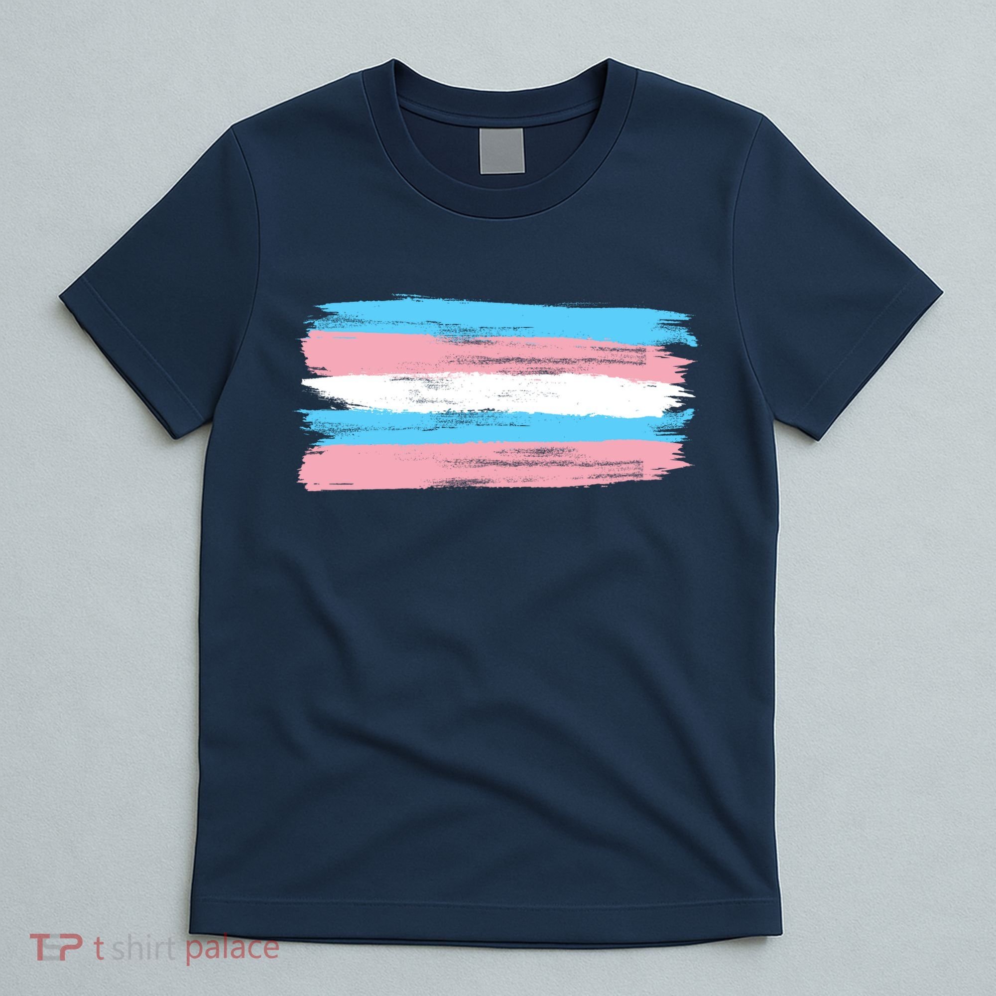 Distressed Transgender Pride Flag T-Shirt