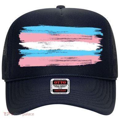 Distressed Transgender Pride Flag Hat