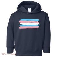 Distressed Transgender Pride Flag Toddler Hoodie thumb 0