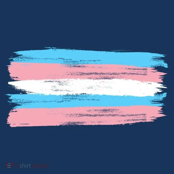 Distressed Transgender Pride Flag Kids Hoodie