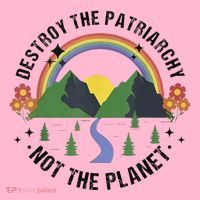 Destroy The Patriarchy Not The Planet Smash Patriarchy Coaster thumb 2