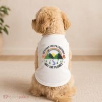 Destroy The Patriarchy Not The Planet Smash Patriarchy Doggie Tank thumb 2