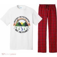 Destroy The Patriarchy Not The Planet Smash Patriarchy Pajama Set thumb 0